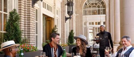 Restaurante al aire libre