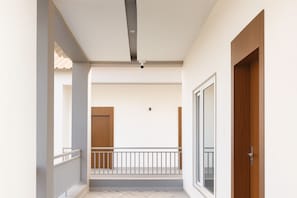 Hypo-allergenic bedding, individually decorated, individually furnished