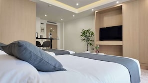 2 habitaciones, escritorio, wifi y ropa de cama 