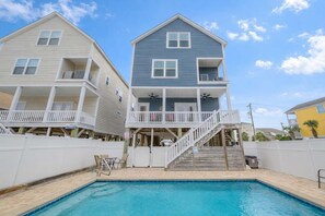 Pool - 7 Bedroom, 2nd Row with a Private Pool - Driftwood Dreams (Surfside Beach)
