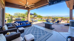 Outdoor dining - A Desert Oasis w/ 4 Peaks Mountain Views! (Scottsdale)
