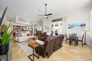 Téléviseur connecté, foyer, bureau