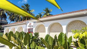 Façade de l’hébergement