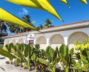 Fachada de la propiedad