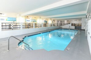 Indoor pool - 3 Bed, 3 Bath, Oceanfront Condo - Royal Garden Resort 701 (Garden City)