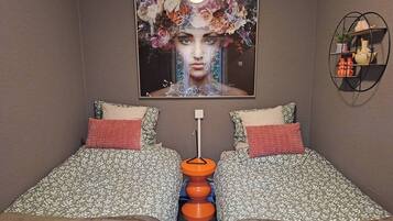 2 quartos, Wi-Fi, roupa de cama