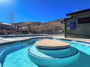 A heated pool - Downhill Getaway - True Ski-In / Ski-Out Just steps to base of Granby Ranch! (granby)