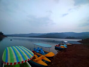 Blick von der Unterkunft