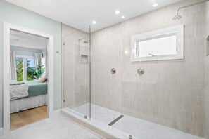 Shower, hair dryer, towels - Cedars East 2BR Condo – Unit #611 by RVA (Longboat Key)