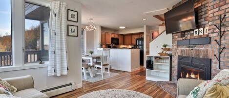 公寓式客房, 2 间卧室 | 起居区