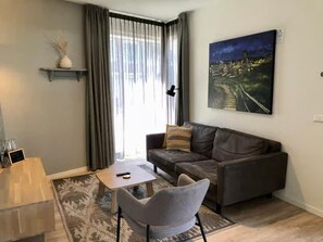Apartment | Living room - Beautiful Lodge Close to the Beach (Zoutelande)