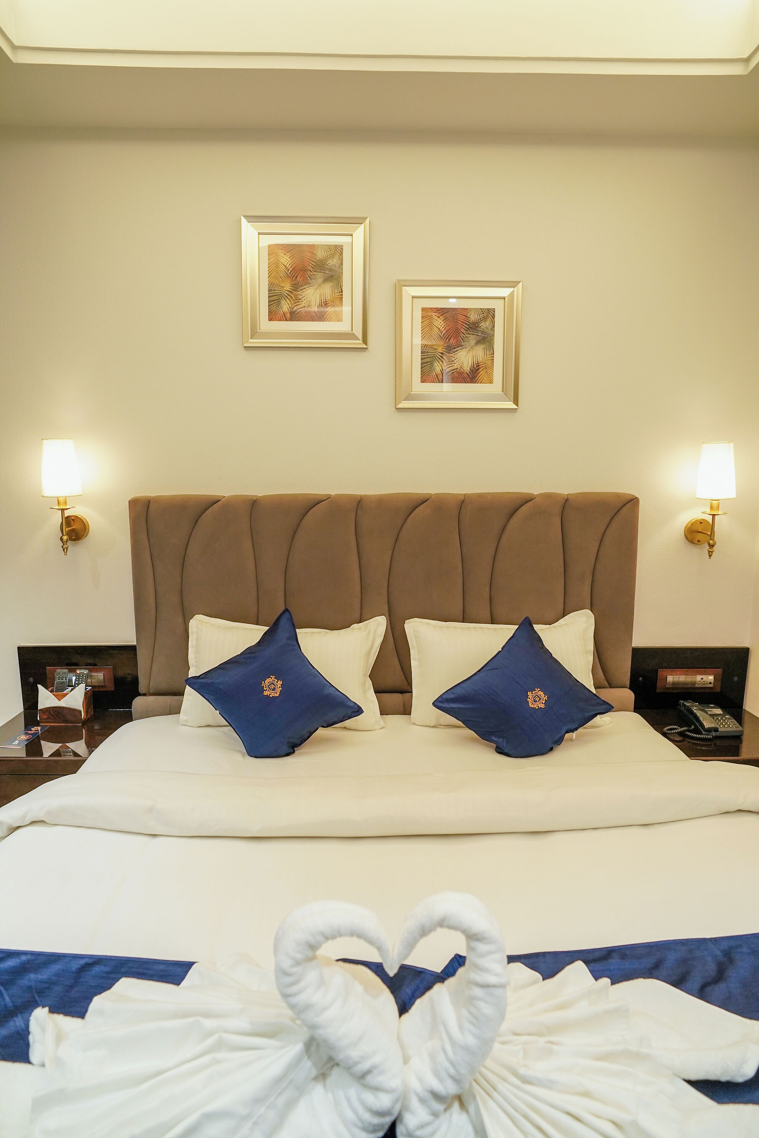 Premium kamer, 1 kingsize bed | Een bureau, een laptopwerkplek, gratis wifi