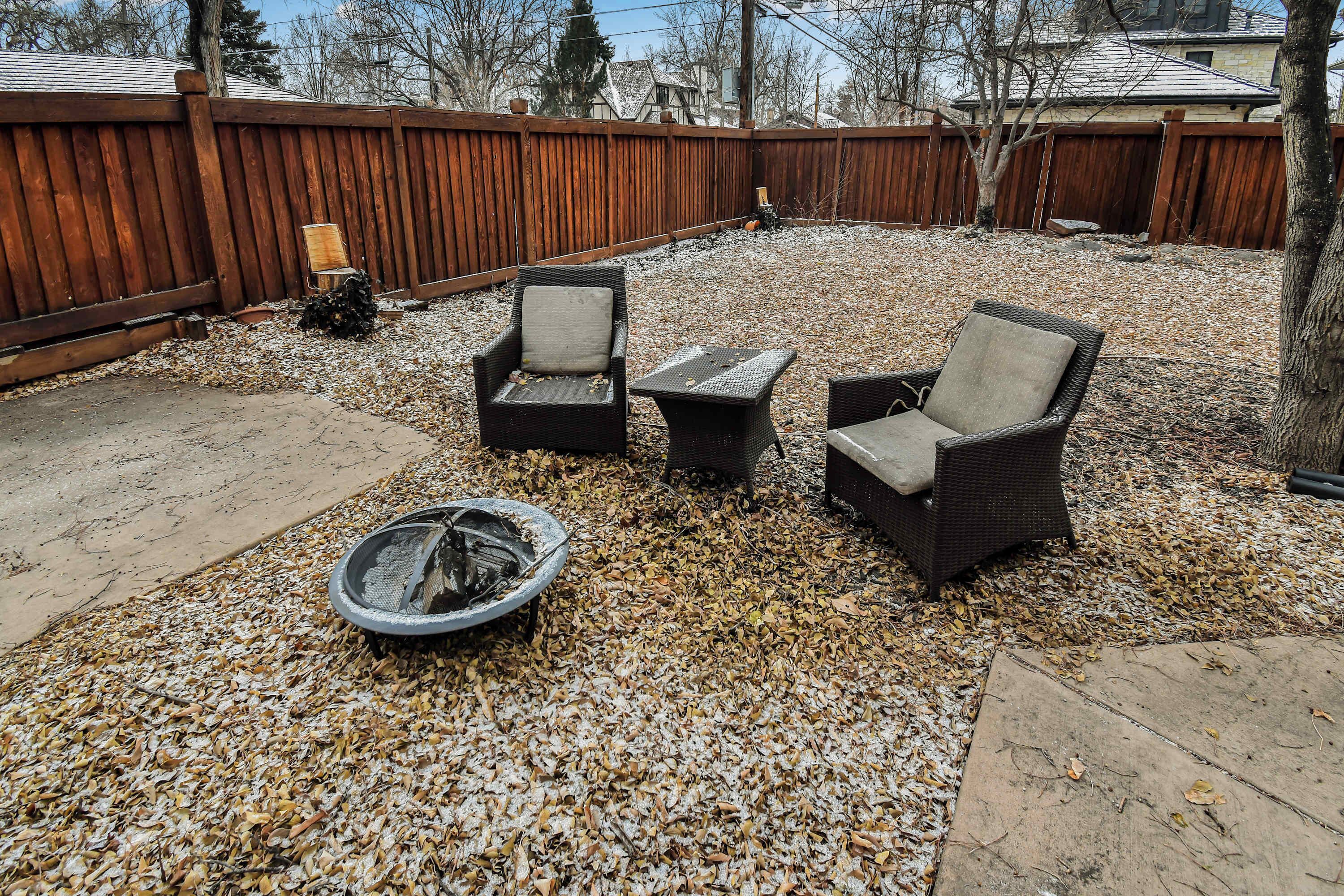 Enceinte de l’hébergement