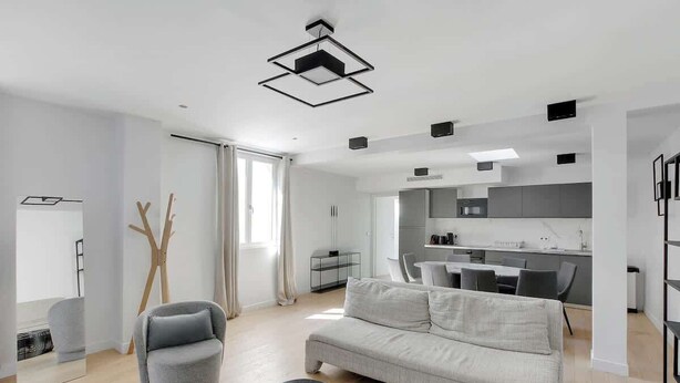 TV - Grand appartement 4BR climatisé - Arc de Triomphe (Paris)