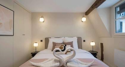 Cosy studio on Île Saint-Louis