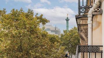 Udsigt fra overnatningsstedet