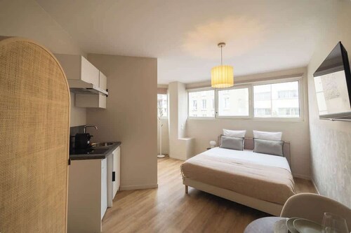 Joli studio climatisé, proche de Paris