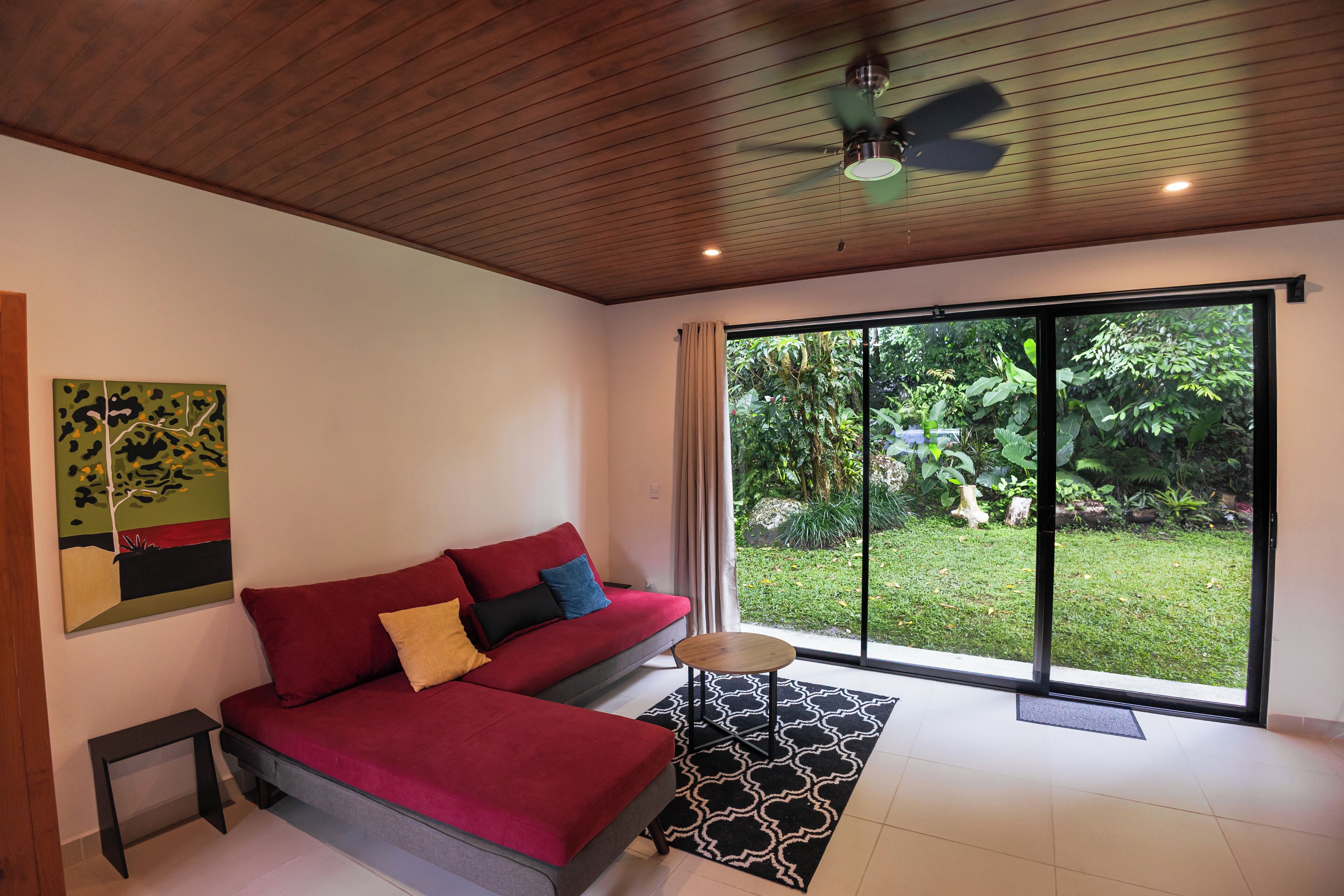 Rumah, 1 kamar tidur, patio, pemandangan kebun | Ruang keluarga