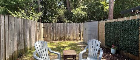 Enceinte de l’hébergement