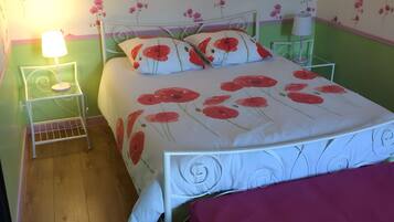 1 chambre, Wi-Fi, draps fournis