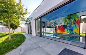 Property grounds - Villa piscine intérieure (Royan)