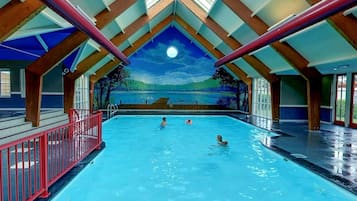 Una piscina riscaldata