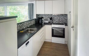 Fridge, microwave, oven, stovetop - 3 bedroom stunning home in Tarm (Tarm)