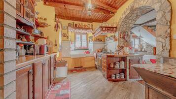 Casa familiar, 3 habitaciones (Holiday Home Rozina) | Cocina privada | Refrigerador, microondas, horno y parrilla de estufa