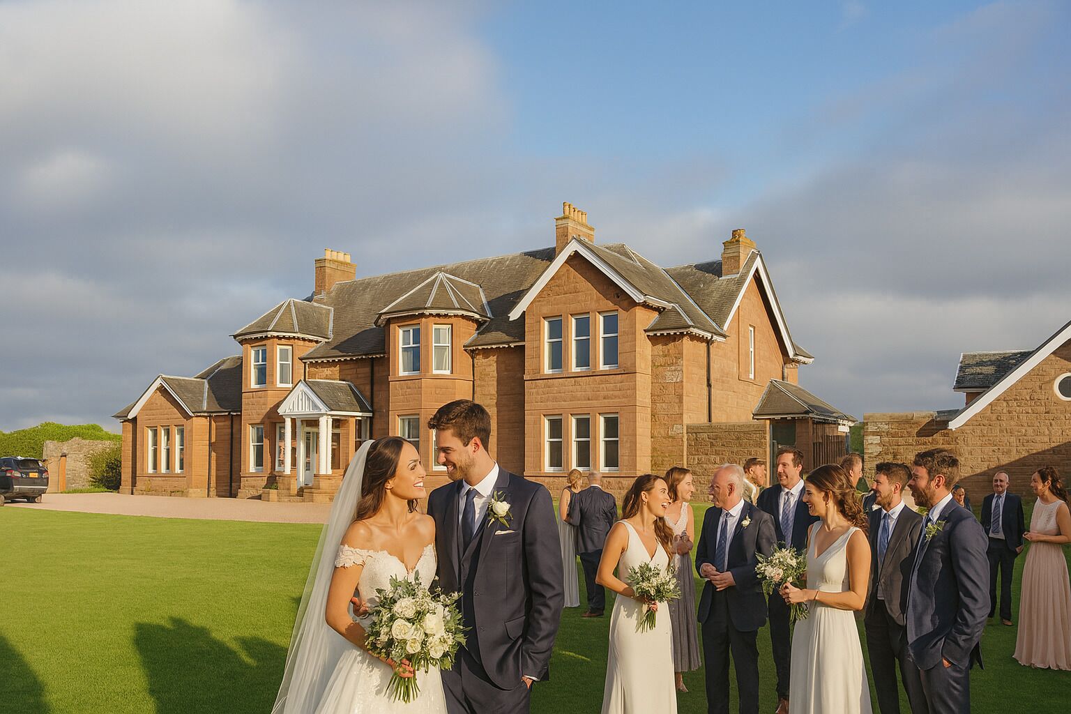 Utendørs bankettområde