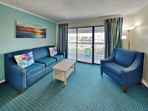 Smart TV - Casa Del Mar 143 | Private Balcony, Partial Beach Views (Galveston)