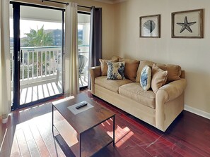 Smart TV - Casa Del Mar 374 | Partial Gulf Views, Pool Access (Galveston)