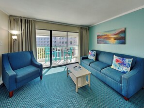 Smart TV - Casa Del Mar 242 | Partial Gulf Views, Private Balcony (Galveston)