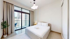 Iron/ironing board, WiFi, bed sheets - Infinity Pool & Beach Access l 1 Bed in Beach Vista (Emaar Beachfront)
