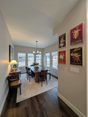Dining - New home & furnishings, 4BR 4Bath, View, Amenities (Eden)