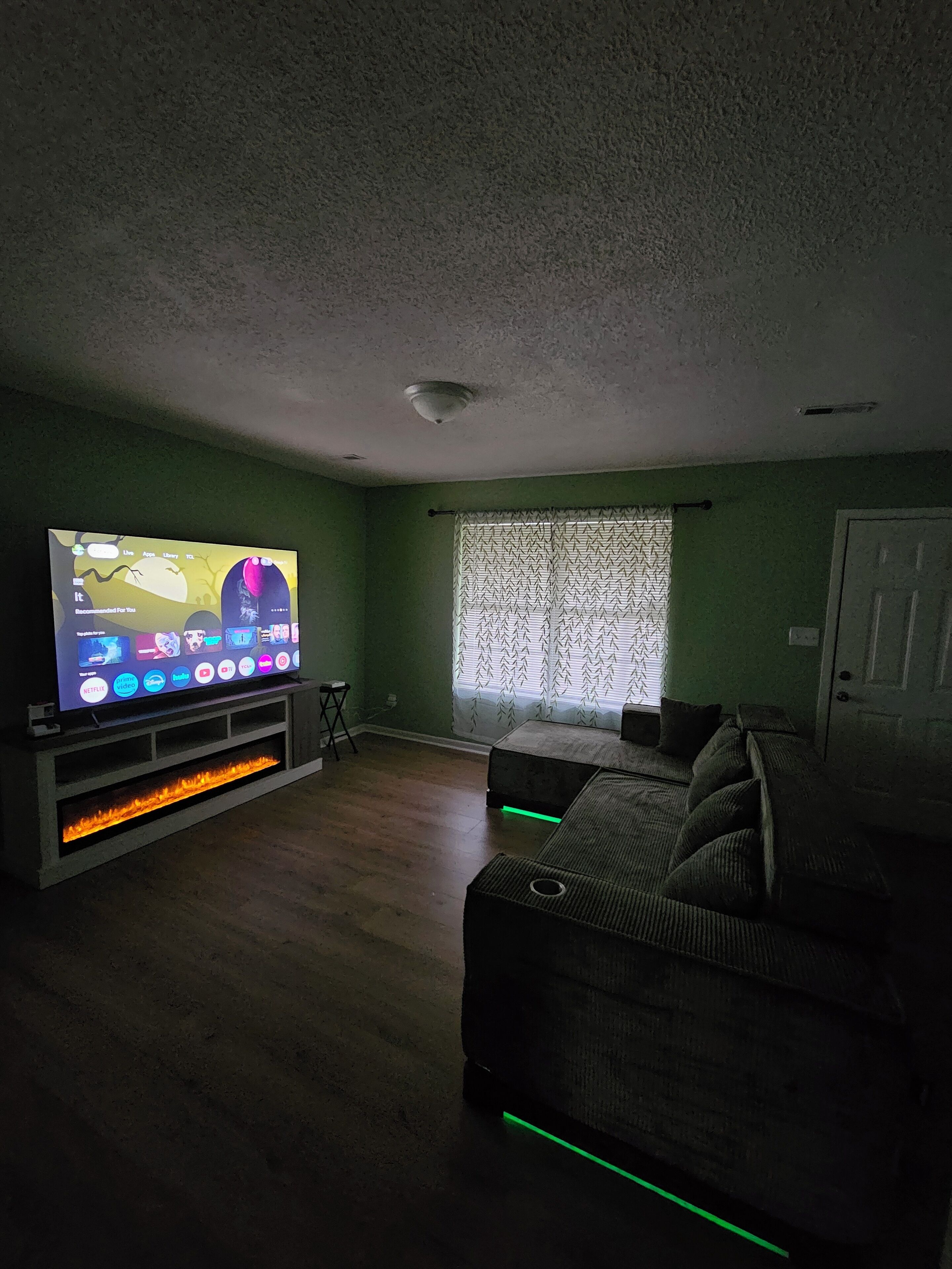 Televisor i llar de foc 