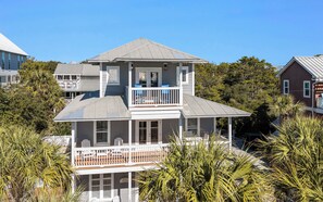 Exterior - A Villa La La + Pool, Bikes, Gulf & Lake Views (Santa Rosa Beach)