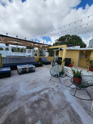 Terraza en la azotea