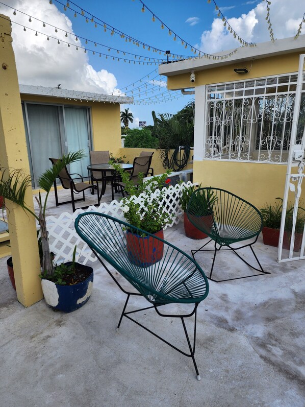 Classic Double Room, Courtyard View | Terrace/patio
