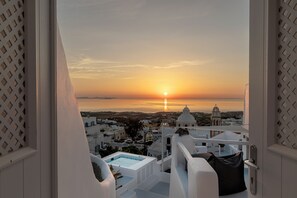 View from property - Aleanna Traditional Villa Fira   (Fira)