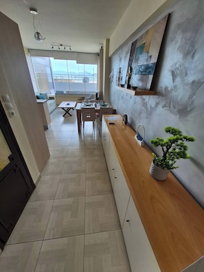 Apartment, 1 Bedroom, Ocean View | Bahagian dalam