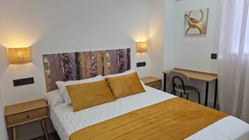 Apartment, 1 Bedroom | Premium bedding, down comforters, desk, laptop workspace