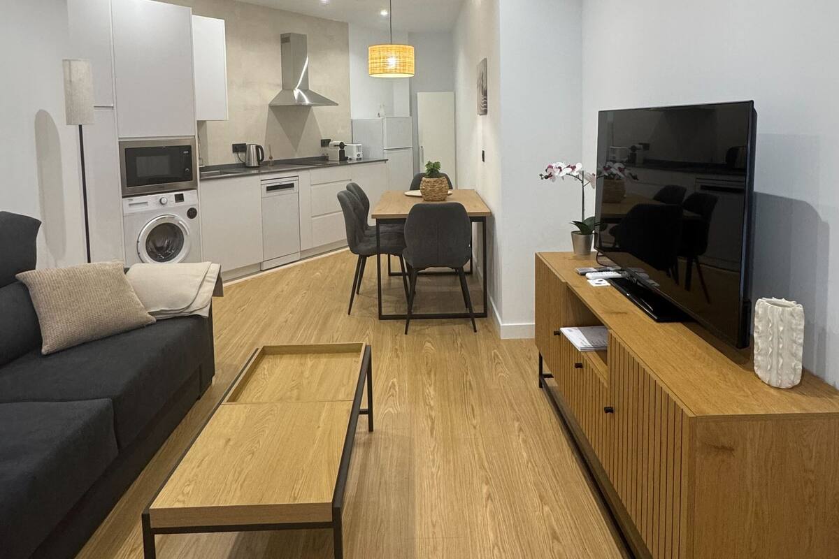 Departamento, 1 habitación | Área de sala de estar