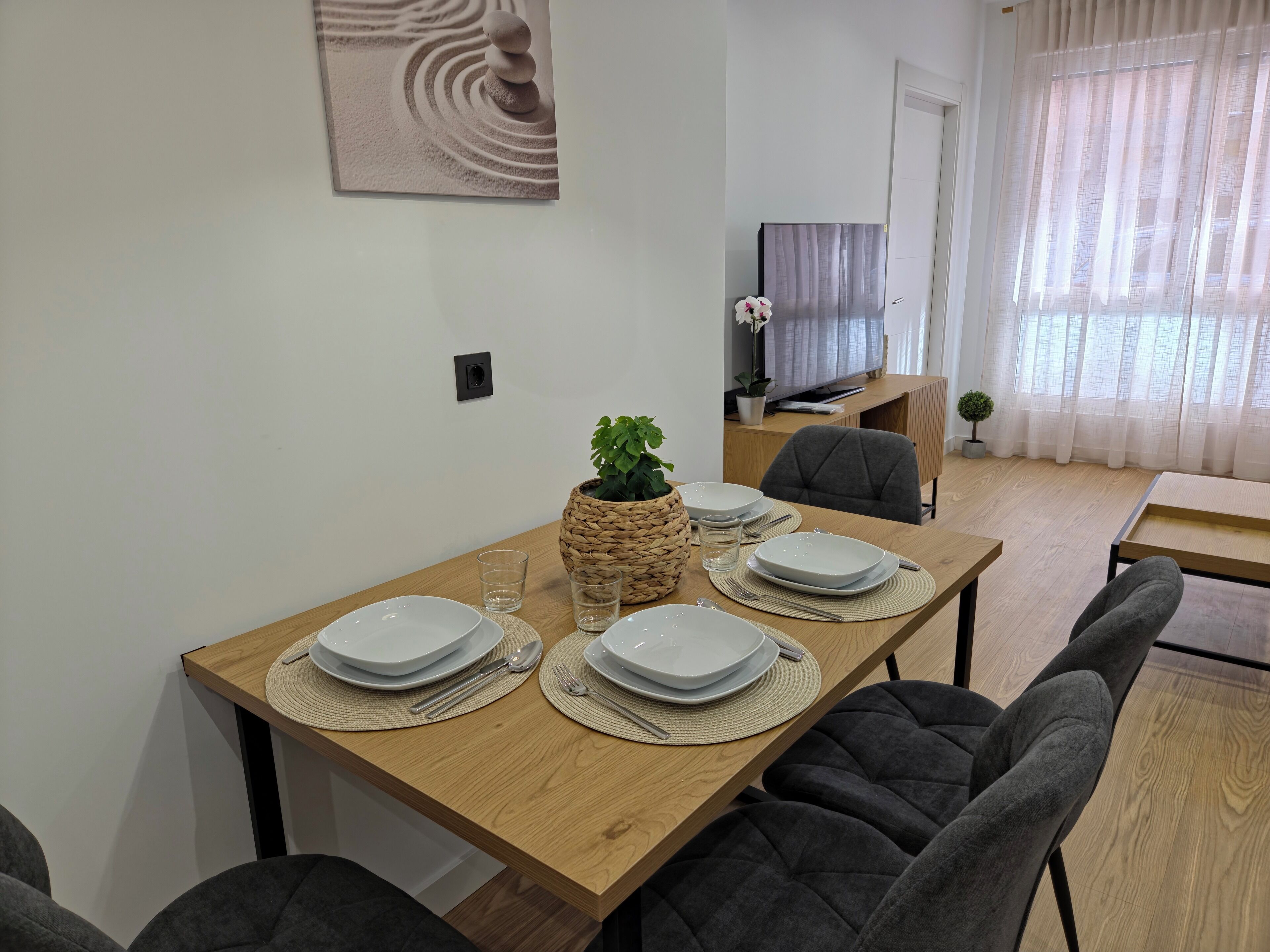 Apartment, 1 Bedroom | Living area