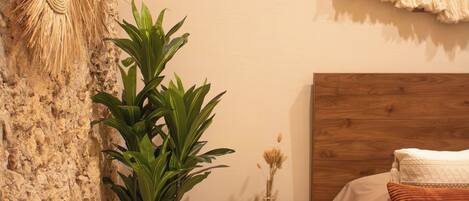 1 غرفة نوم ومكواة/لوح كي وواي فاي وملاءات أسرّة