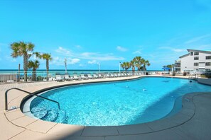 Beheizter Pool