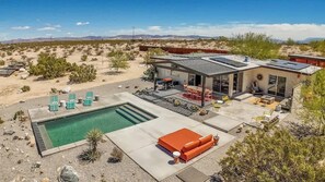 Pool - JT Improper • Saltwater Pool, 10-Acres, Spa, Views (Joshua Tree)