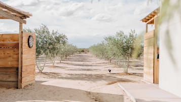 Overnatningsstedets område