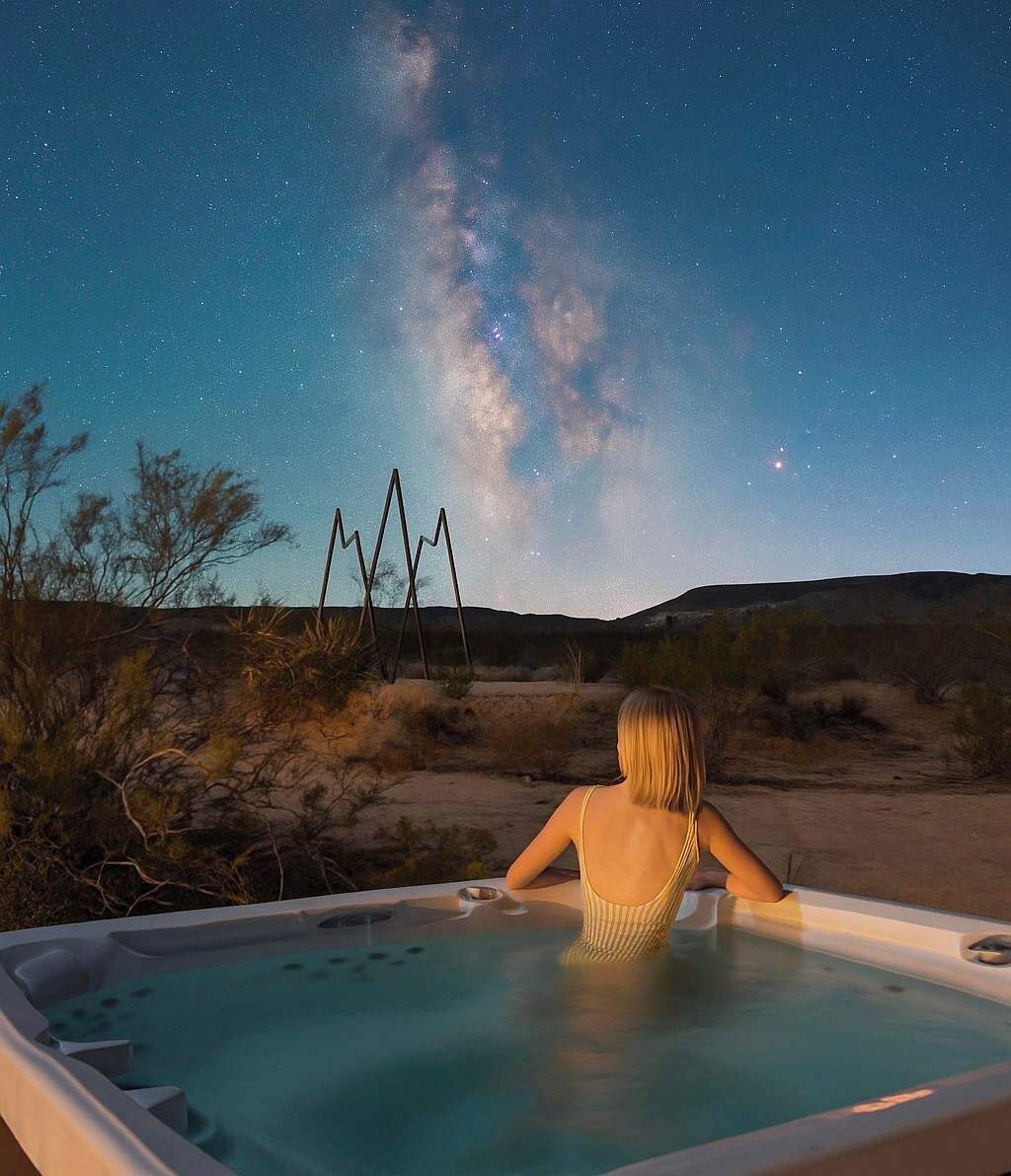 Bañera de hidromasaje al aire libre