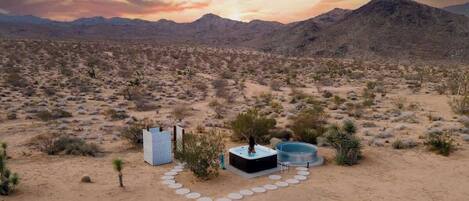 Enceinte de l’hébergement