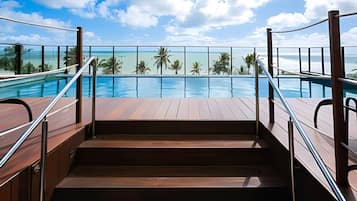 Quarto triplo básico | Piscina | Piscina externa